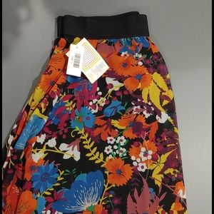 LuLaRoe Lola Skirt Large bright floral